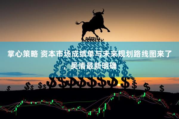 掌心策略 资本市场成绩单与未来规划路线图来了，吴清最新明确